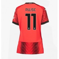 AC Milan Christian Pulisic #11 Hemmatröja Dam 2023-24 Kortärmad